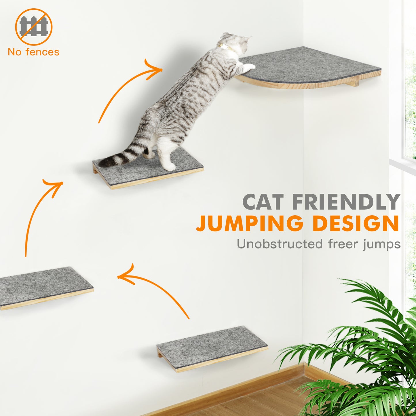 Cats Wall Mounted Shelves