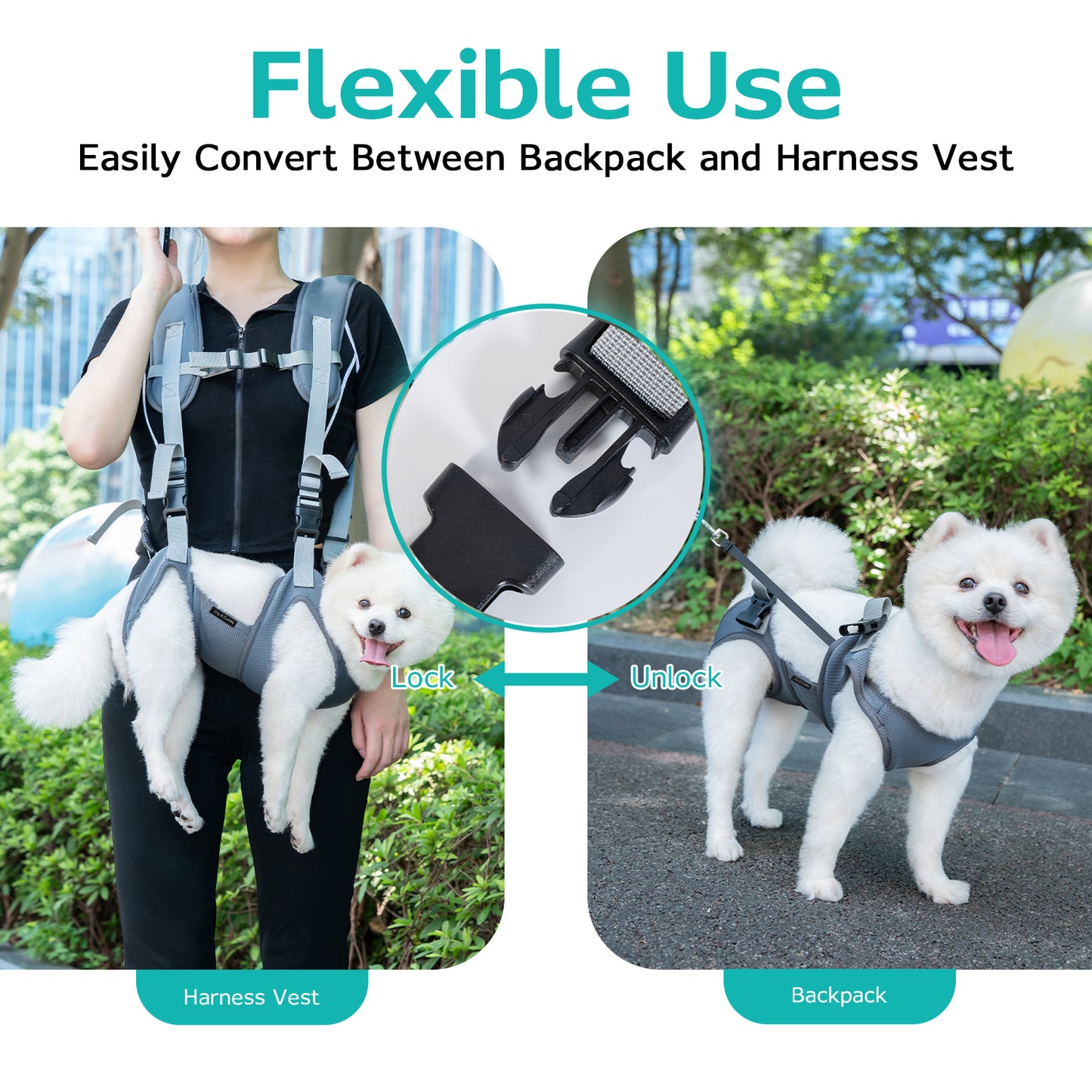 Adjustable Dog Carrier Backpack