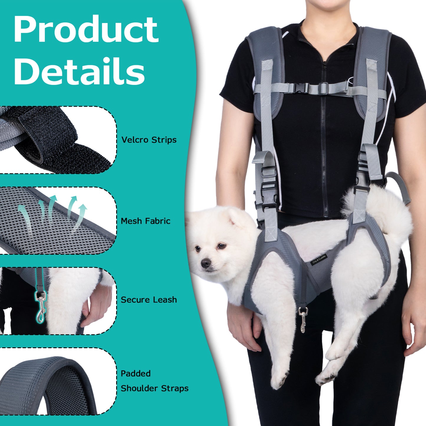 Adjustable Dog Carrier Backpack