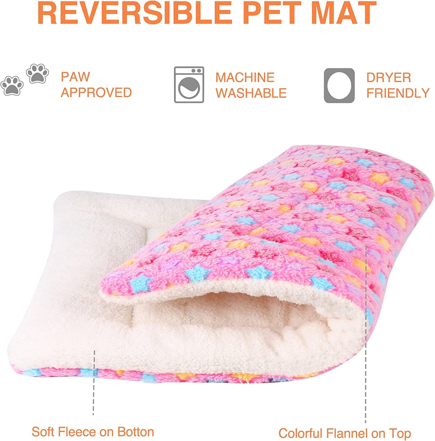 Star Pattern Soft Pet Pad