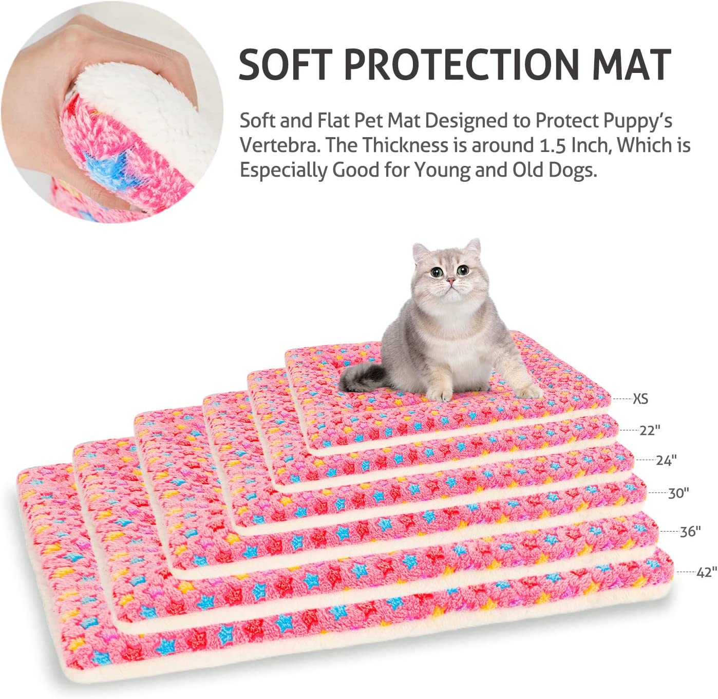 Star Pattern Soft Pet Pad