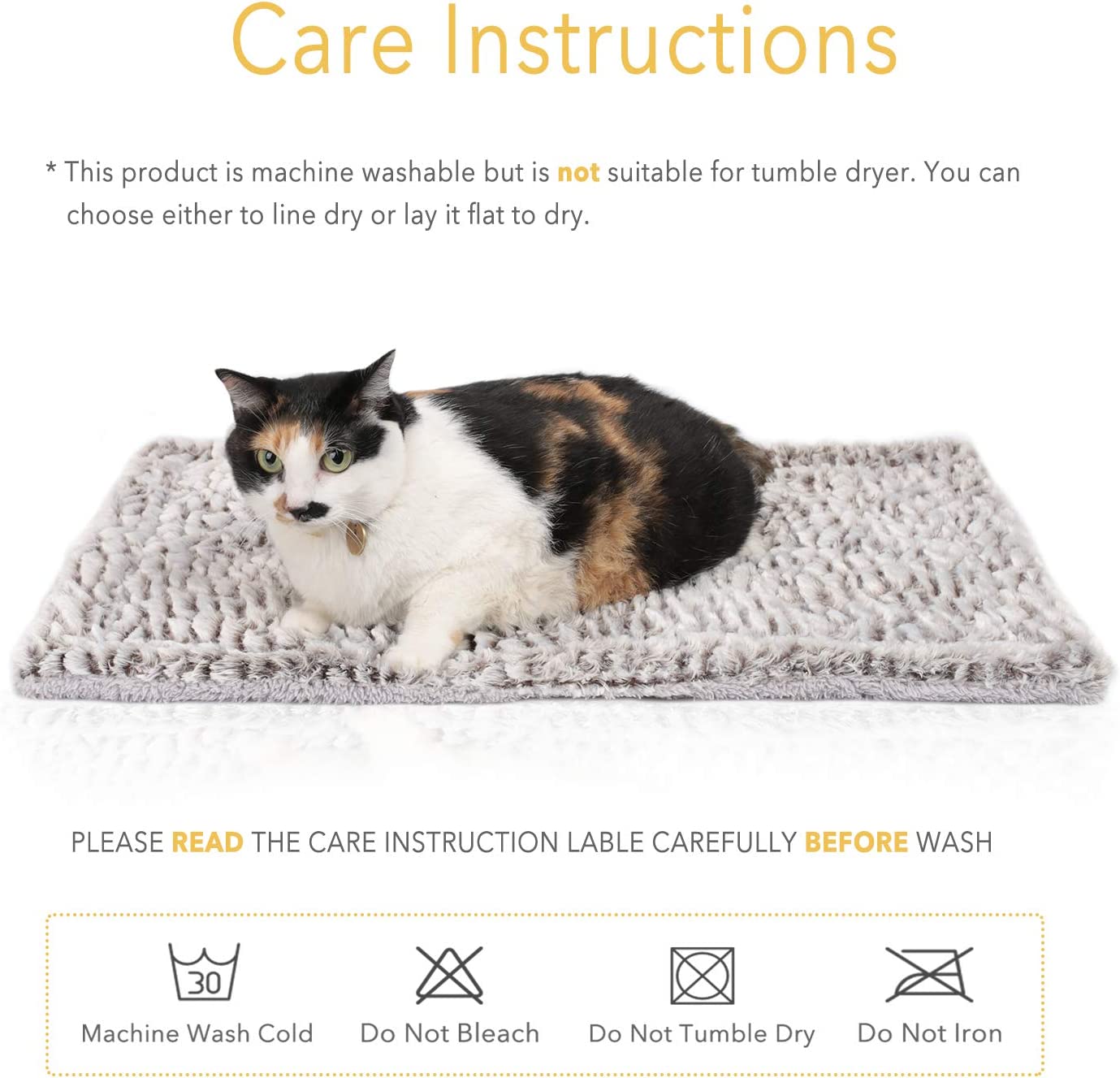 Soft Self-Heating Pet Pad